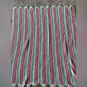 Handmade Crochet Afghan / Throw Blanket